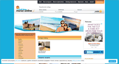 Desktop Screenshot of morze-online.pl
